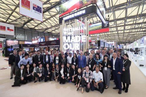 ProWine China 2019澳大利亚葡萄酒国家展团展商集体合影